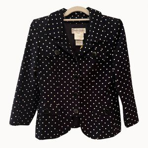 Vintage 80s Yves Saint Laurent Womens Blazer